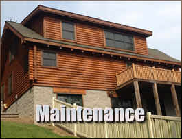  Middlebranch, Ohio Log Home Maintenance