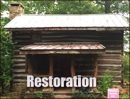 Historic Log Cabin Restoration  Middlebranch, Ohio